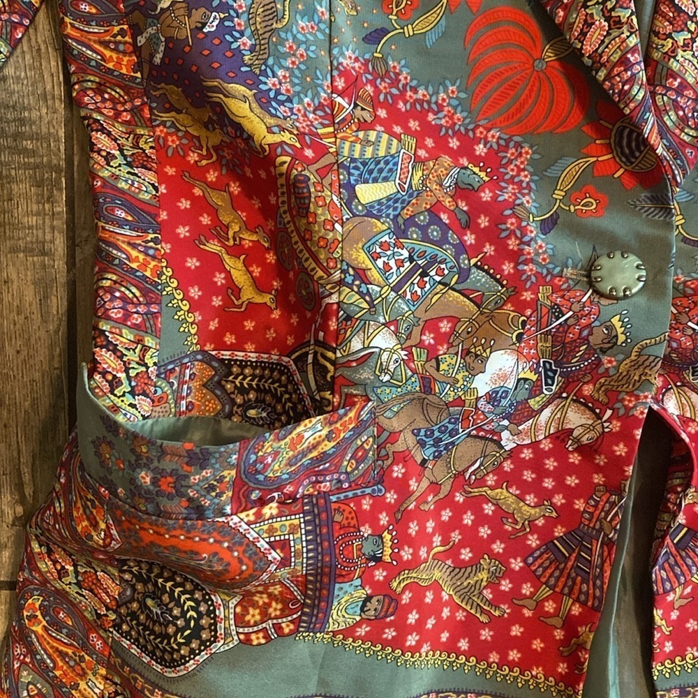 Howard Wolf vintage Multicolor Patterned Blazer - Picture 10 of 12